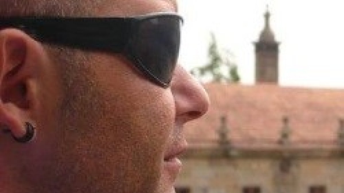 Kino Navarro, en la foto de su perfil de Facebook...