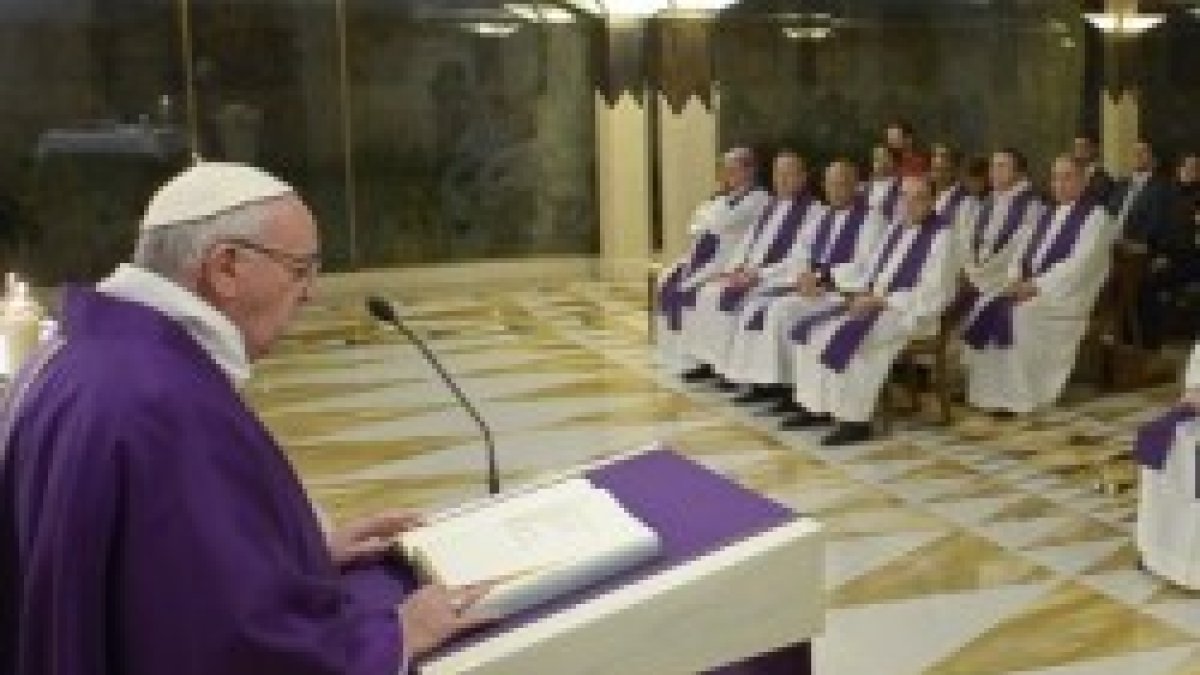 Francisco en Cuaresma predica en Casa Santa Marta sobre el perdón y la conversión