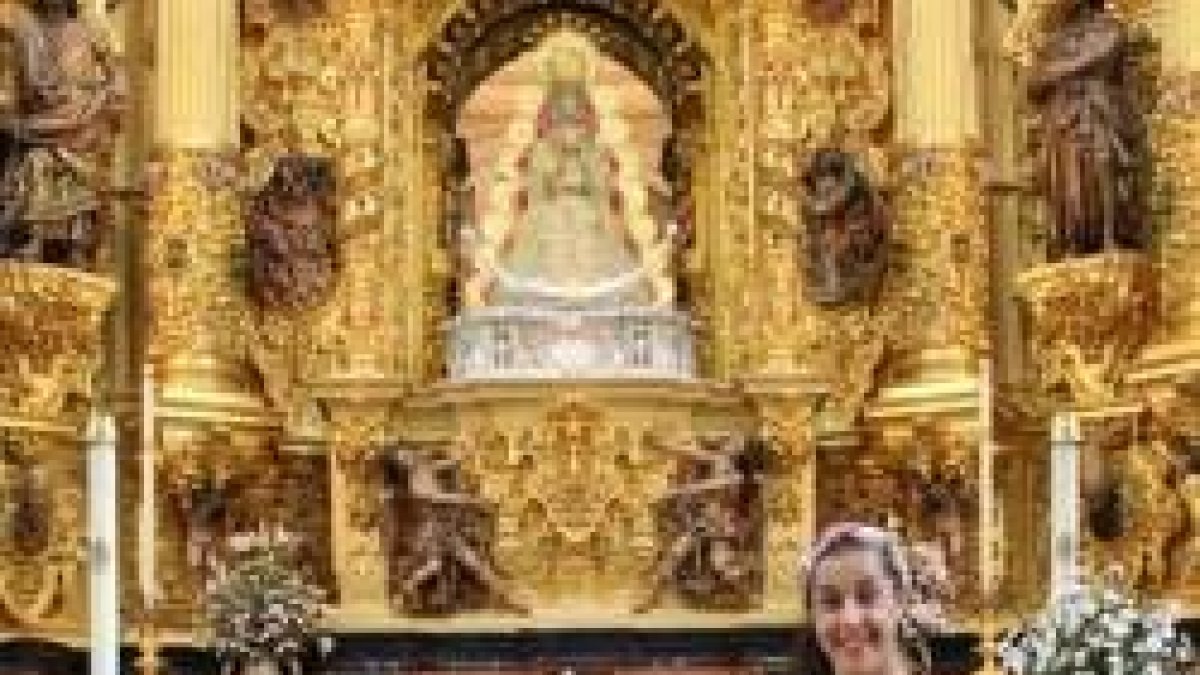 Carolina Marín es una gran campeona del bádminton, y asidua visitante del Santuario del Rocío