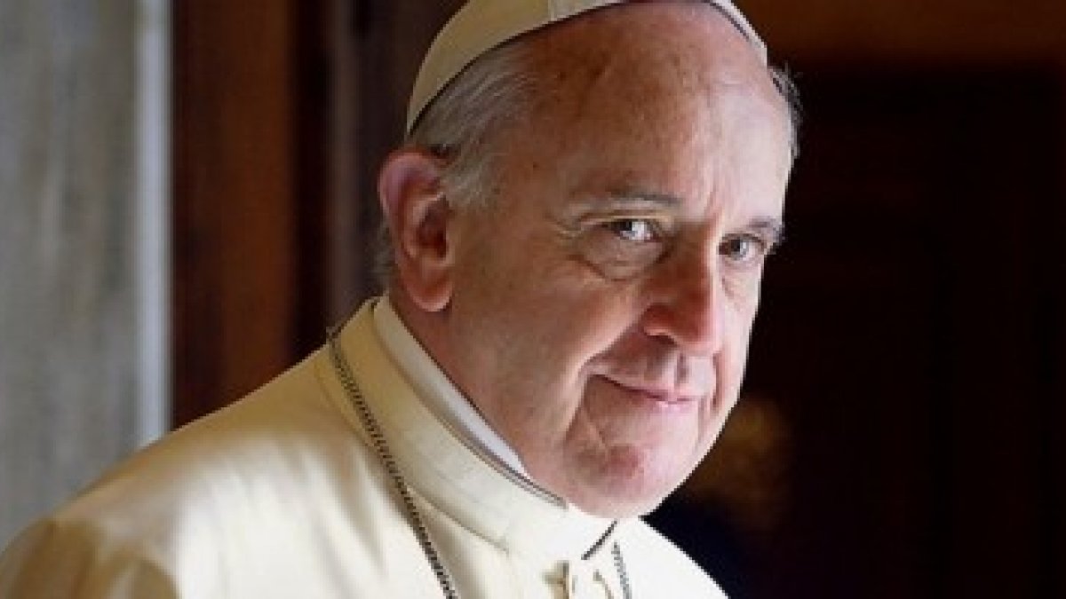 El Papa Francisco, en la fotografía del diario argentino La Nación