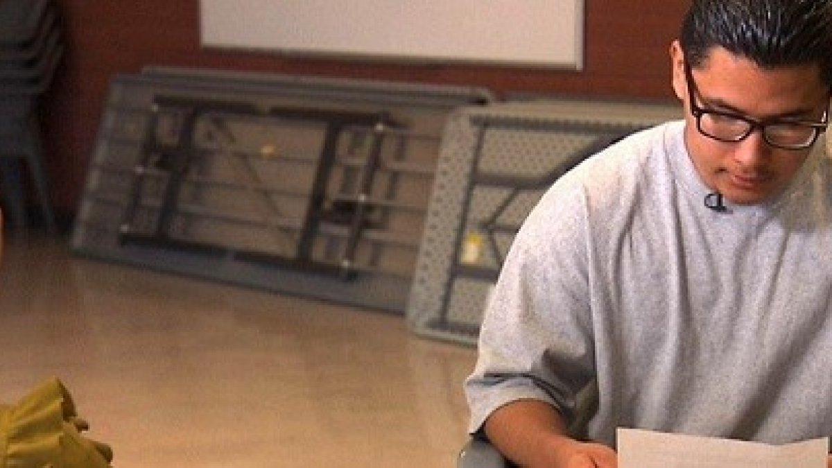 Carlos Vázquez, pandillero preso por participar en un asesinato