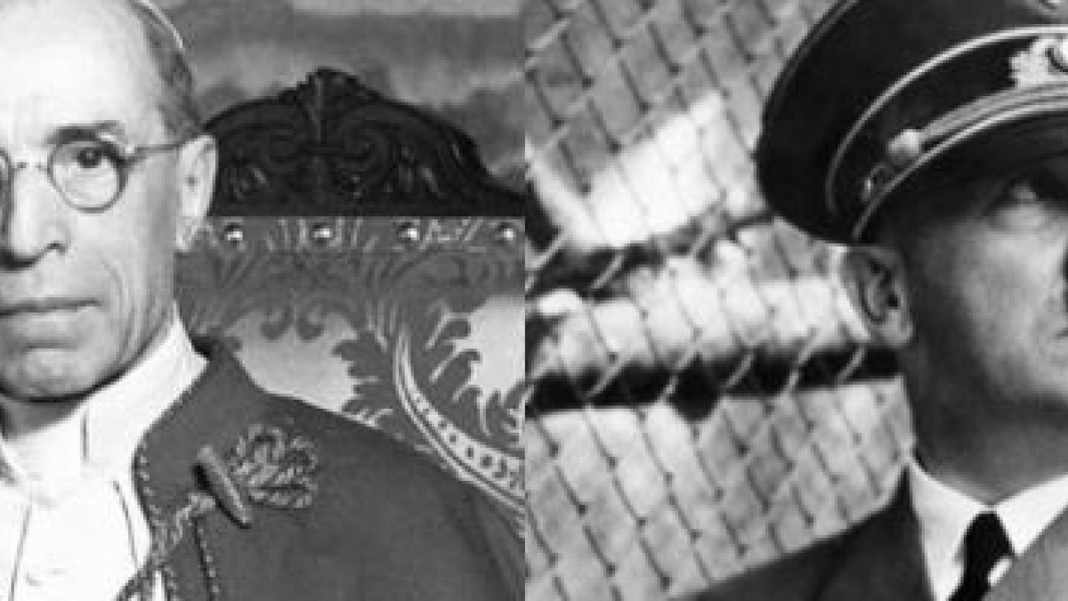 Hitler planeó secuestrar a Pío XII, pero en el Vaticano, avisados por los aliados, tenían un plan para esconder al Papa