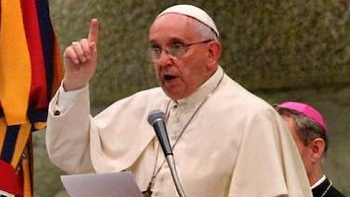 Francisco, en la audiencia del sábado, primera tras la publicación de la Amoris Laetitia.