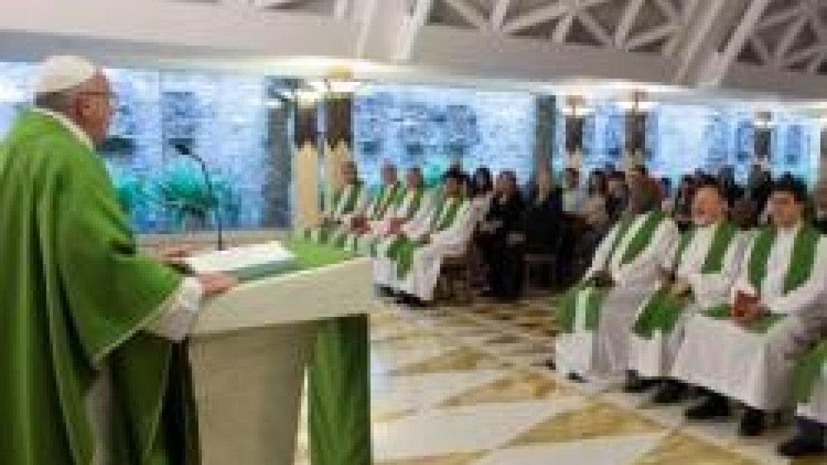El Papa comenta los evangelios del día en sus homilías de Santa Marta