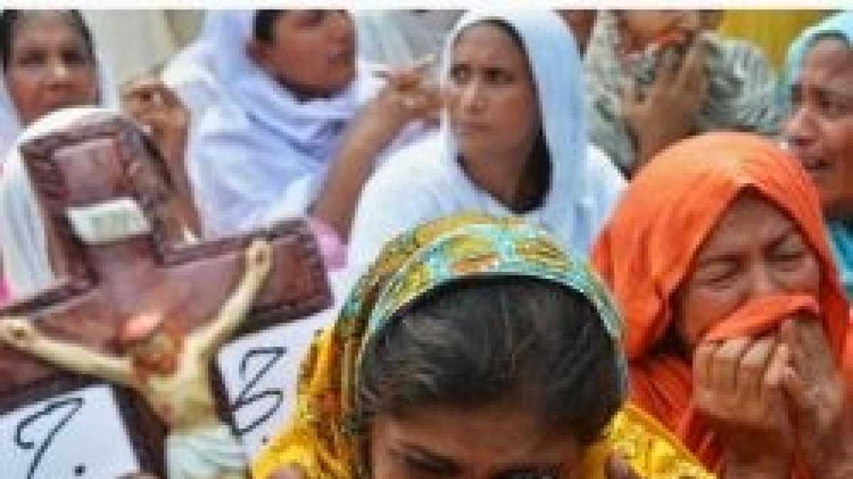 Manifestación de mujeres cristianas en Pakistán, uno de los países mal posicionados en la lista Open Doors