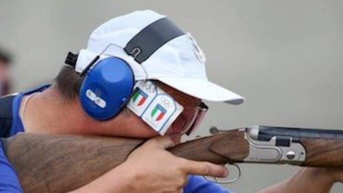 Giovanni Pellielo, medalla de plata en Río 2016 en tiro al plato