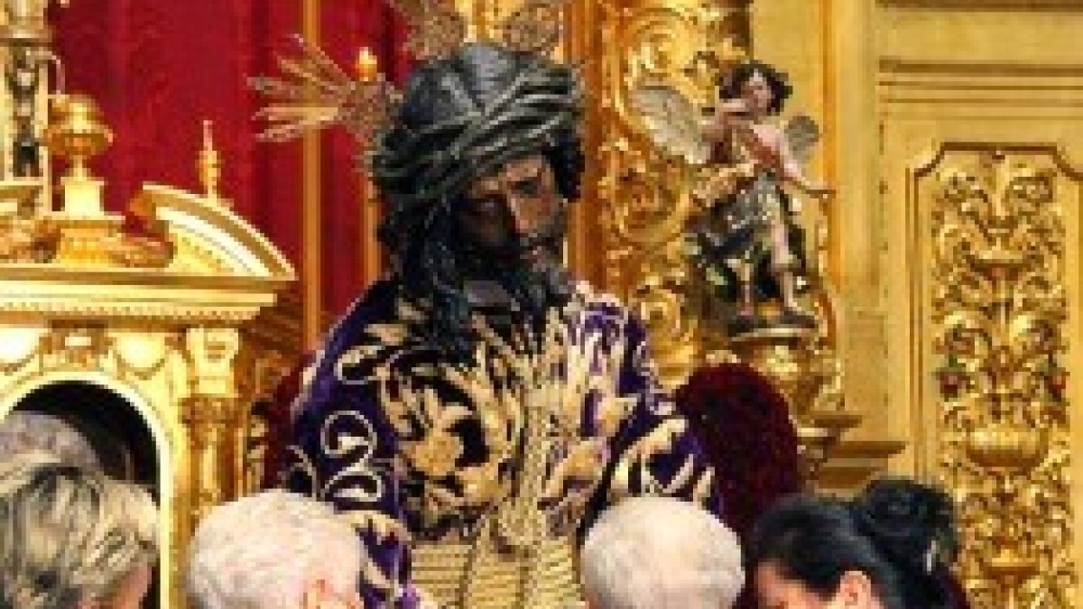 Imagen de Jesús del Gran Poder de Sevilla, de 1620, que da origen a la Basílica