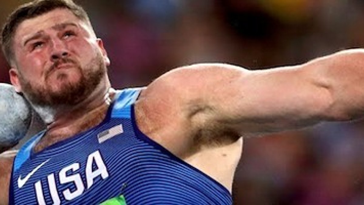 Joe Kovacs, de 27 años, ya era campeón del mundo y es ahora subcampeón olímpico.