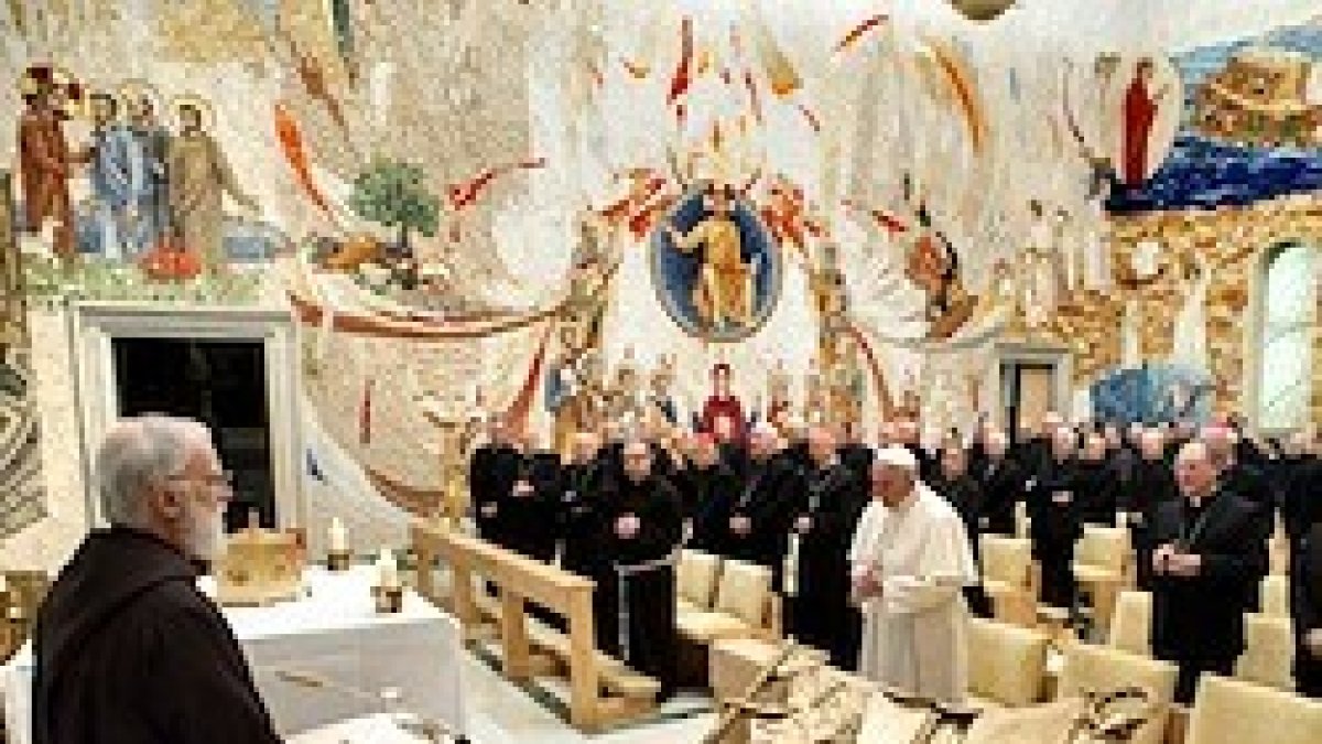 Con la del Viernes de Dolores concluyen las predicaciones cuaresmales del padre Cantalamessa a la Curia Romana.