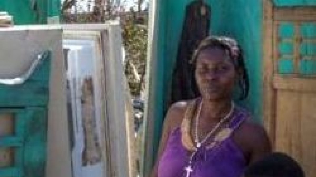 El huracán Matthew en Haití ha dejado a muchas familias sin hogar, sin cosechas y sin ganados