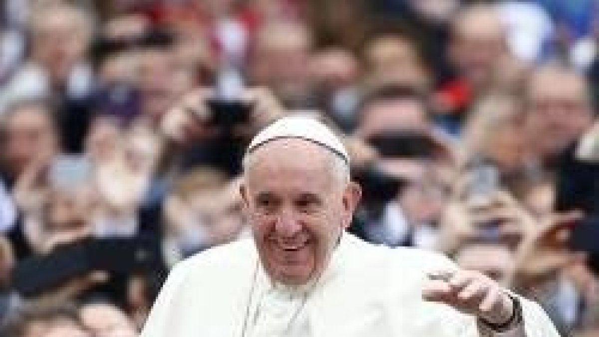 El Papa Francisco en la habitual audiencia pública de los miércoles