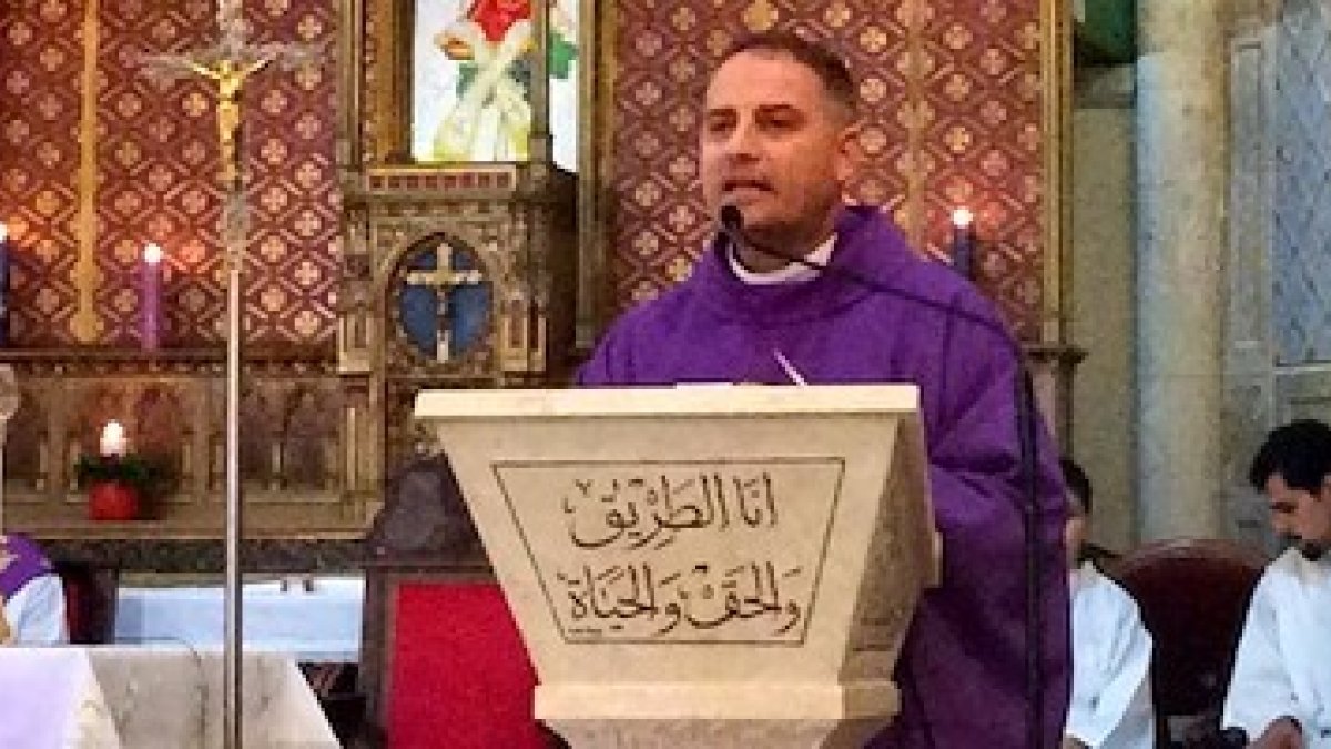 El padre Nirwan sobrevivió a una experiencia límite, protegido por Santa Marie Alphonsine Ghattas.