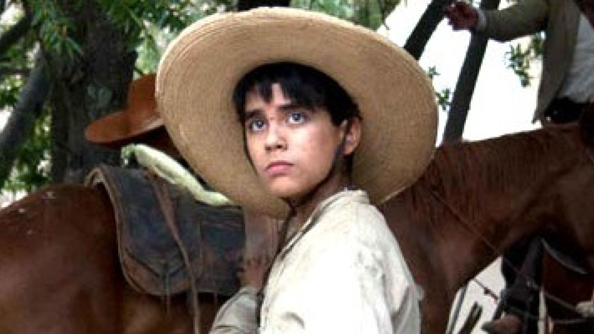 José Luis Sánchez del Río, tal como es representado en la película Cristiada, de Dean Wright - era buen jinete y cuidaba los caballos cristeros