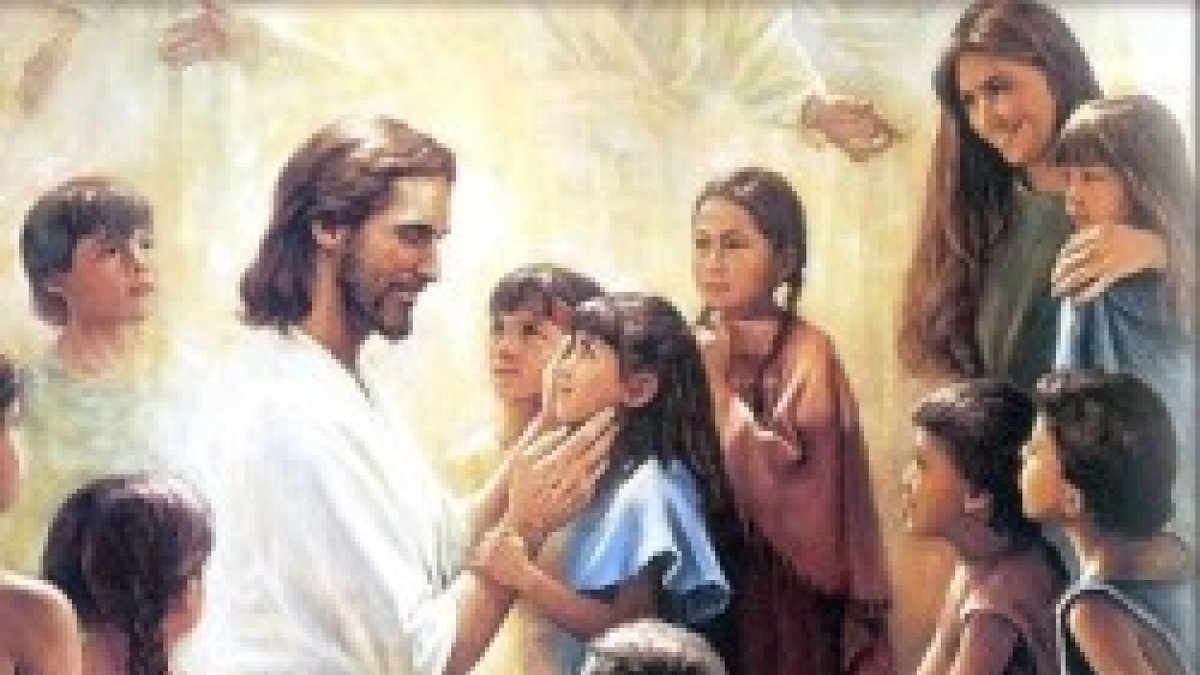 Dejad, que los niños se acerquen a mi.