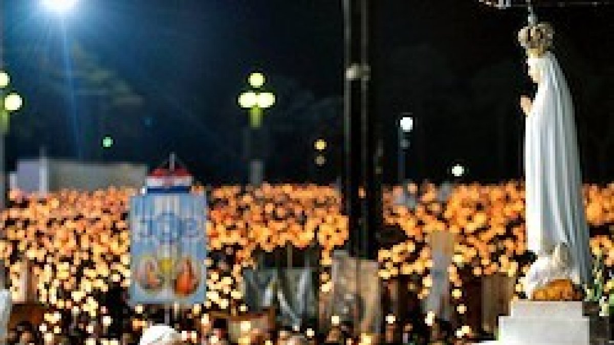 Benedicto XVI peregrinó a Fátima el 13 de mayo de 2010.