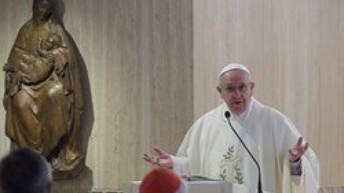 Última misa en Santa Marta hasta después de vacaciones - sólo Dios puede juzgar bien