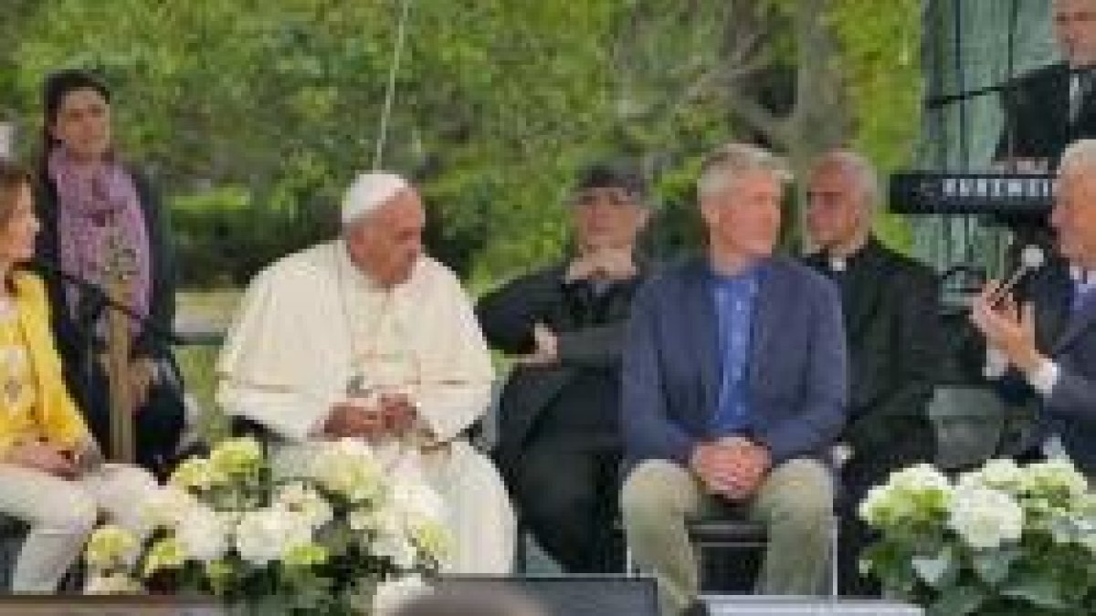 El Papa Francisco en el evento de los focolares sobre transformar desiertos en bosques