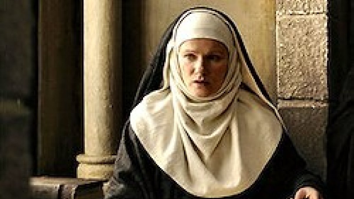 Santa Hildegarda de Bingen, interpretada por Barbara Sukowa en la película Visión (2009), de Margarethe von Trotta.