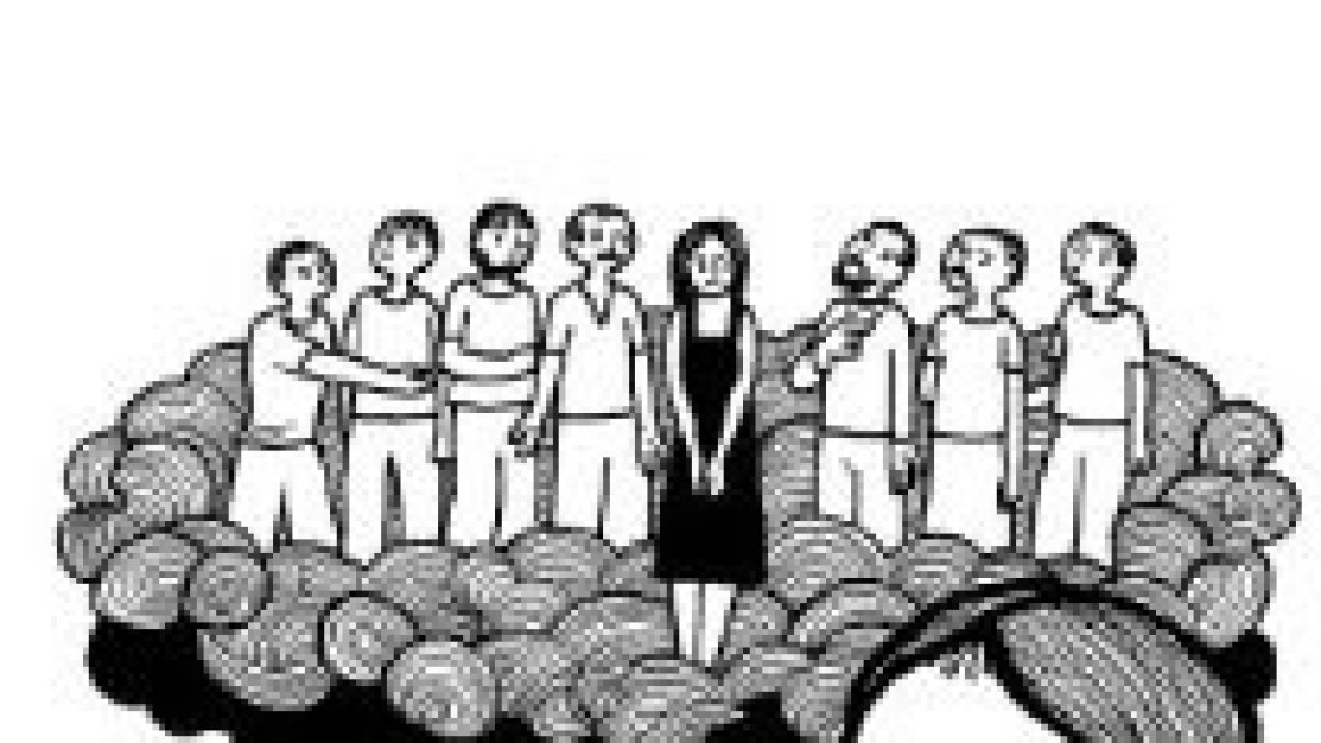 ¿de cuál de ellos será la mujer?