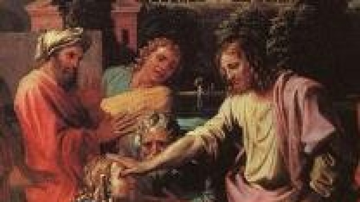 Y al momento recobró la vista