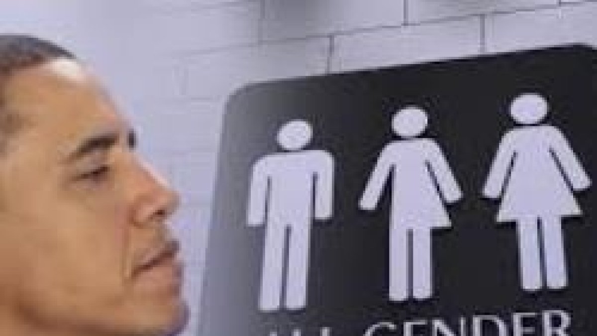 Obama multará a quien impida a un hombre que declare ser mujer entrar en un lavabo femenino