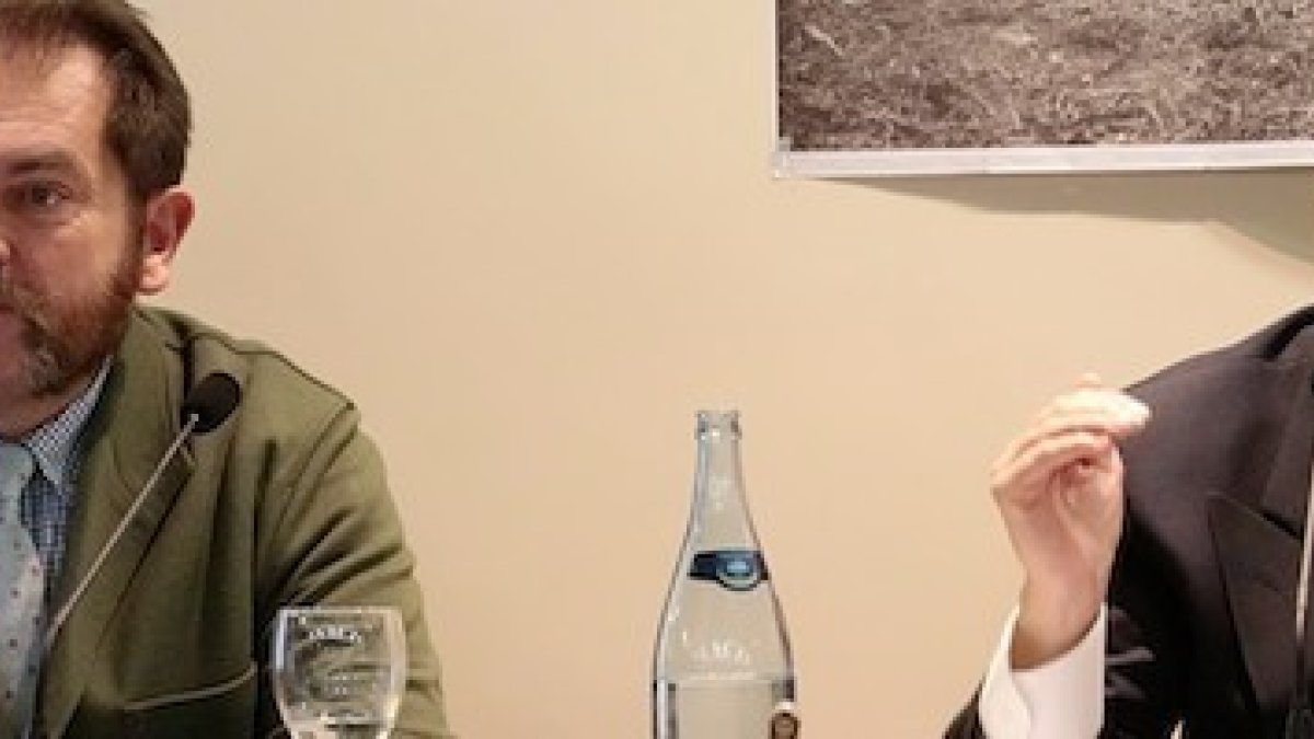 A la izquierda, Luis Cort; a la derecha, Jaime Vilalta