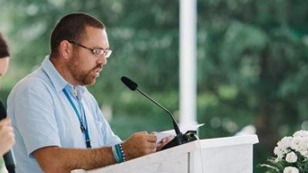 Salvador Íñiguez en Medjugorje
