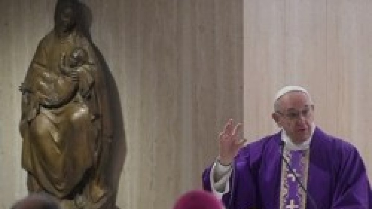 Francisco habló de cómo vivir la Cuaresma cristianamente