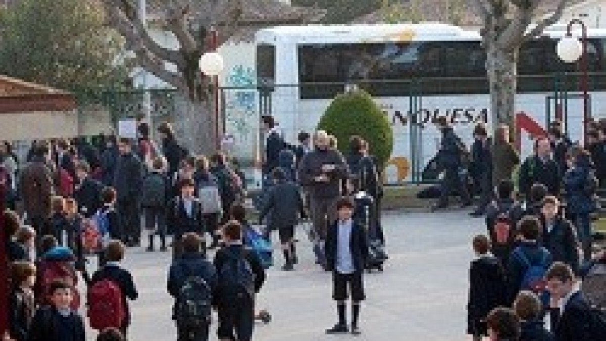 El colegio La Farga, que tiene educación diferenciada a partir de Primaria, es uno de los afectados