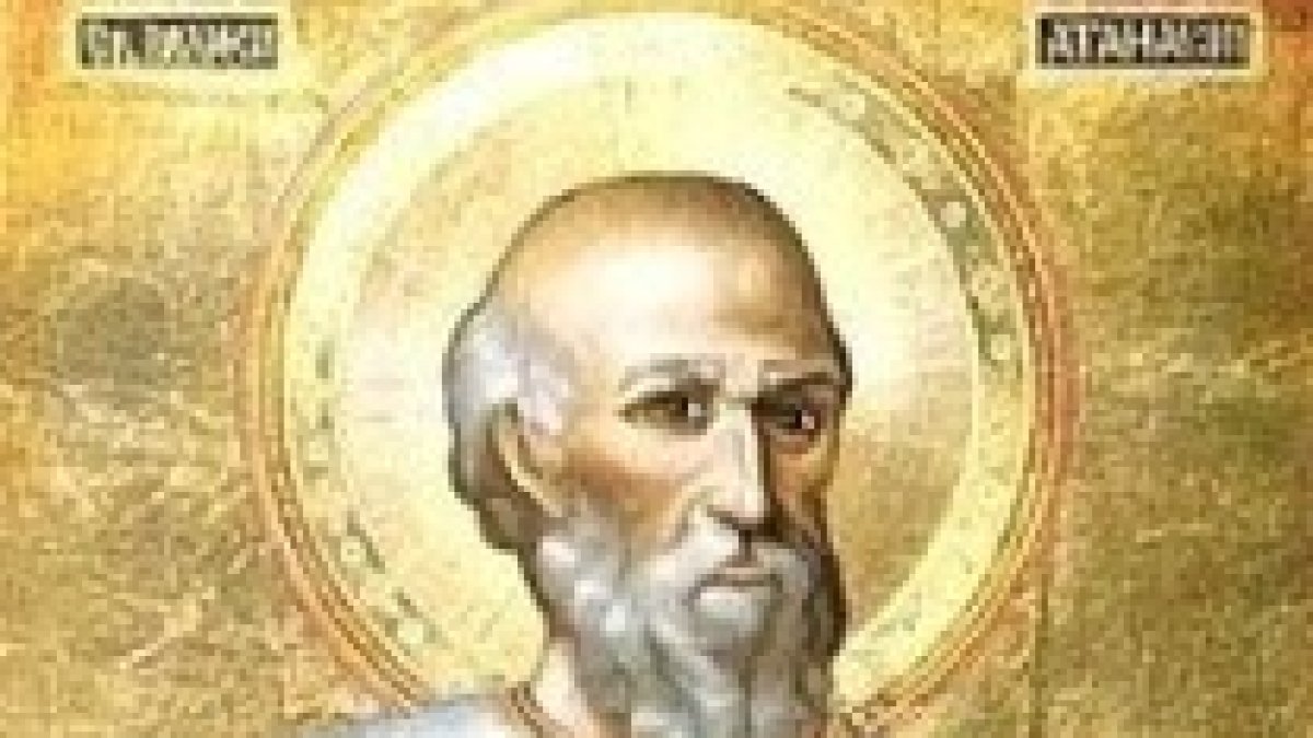 San Atanasio, obispo y doctor de la Iglesia.