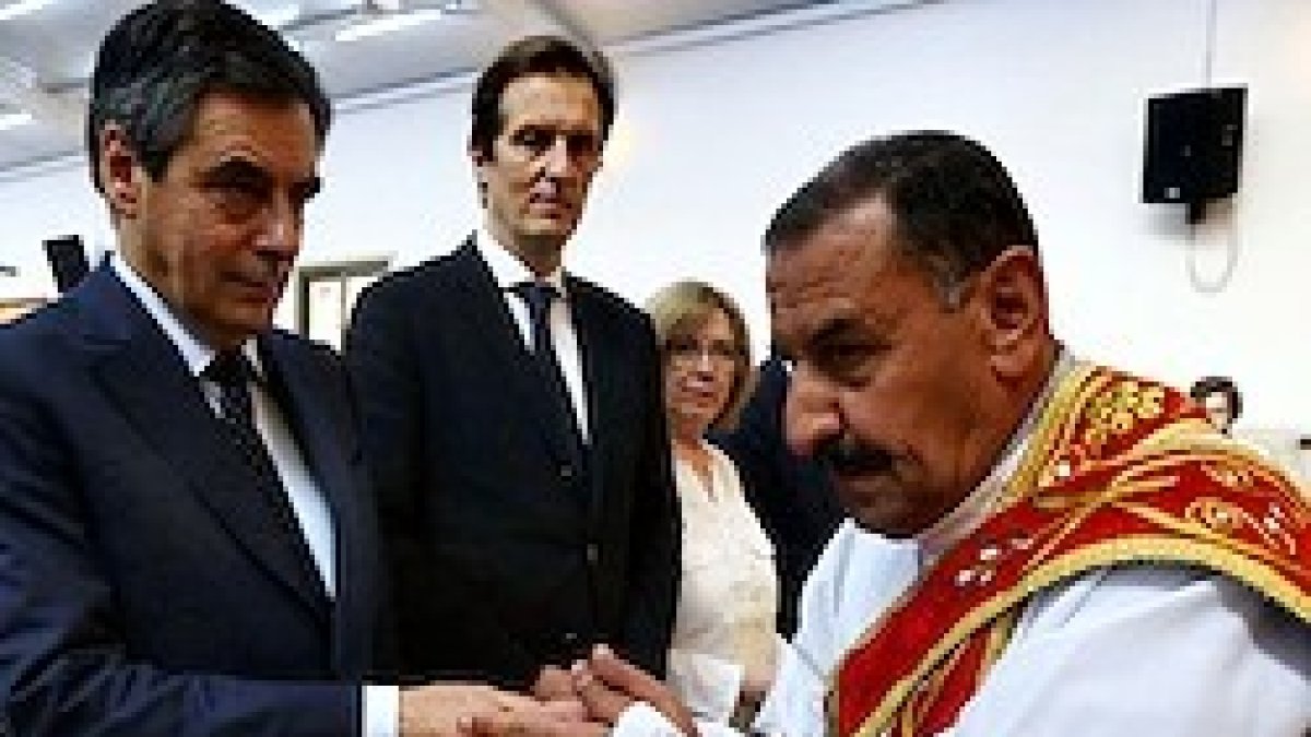 En junio Fillon estuvo en Irak solidarizándose con los cristianos perseguidos.