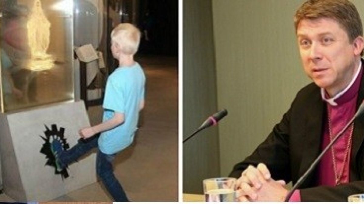 El obispo luterano hizo una auténtica defensa de la Virgen María