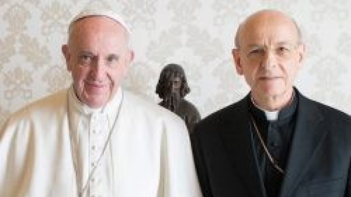 Fernando Ocáriz, nuevo Prelado del Opus Dei, con el Papa Francisco
