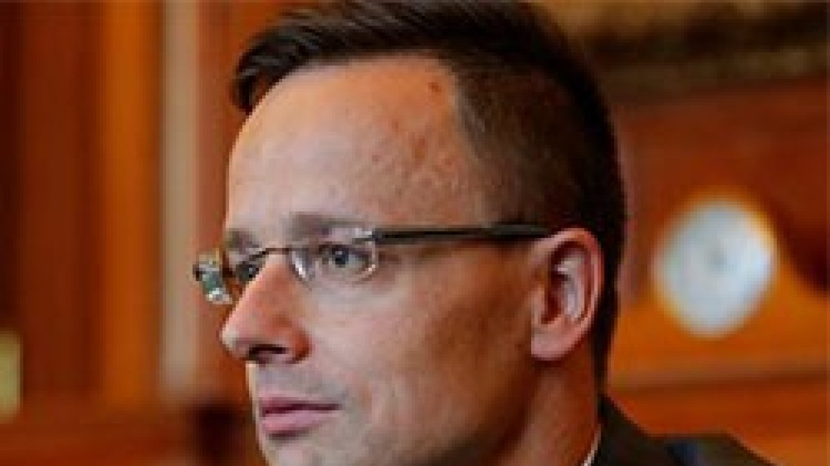 Peter Szijjarto, ministro húngaro de Asuntos Exteriores.
