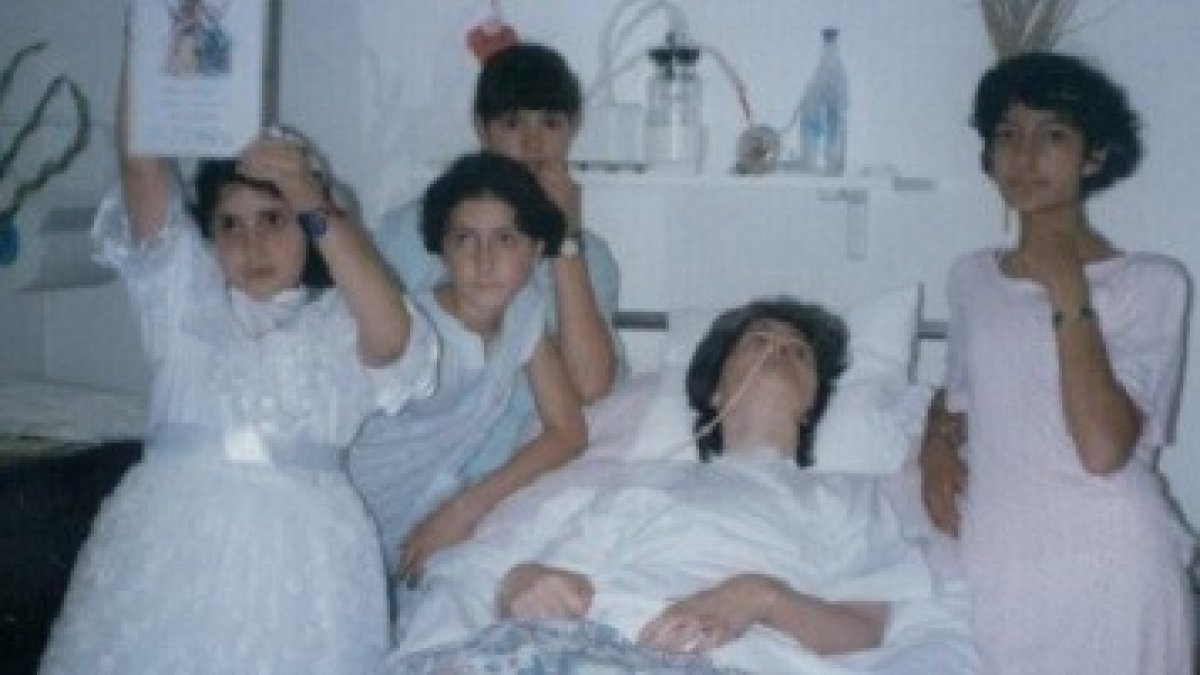 En la habitación de Ángela se han desarrollado los momentos más importantes de la familia