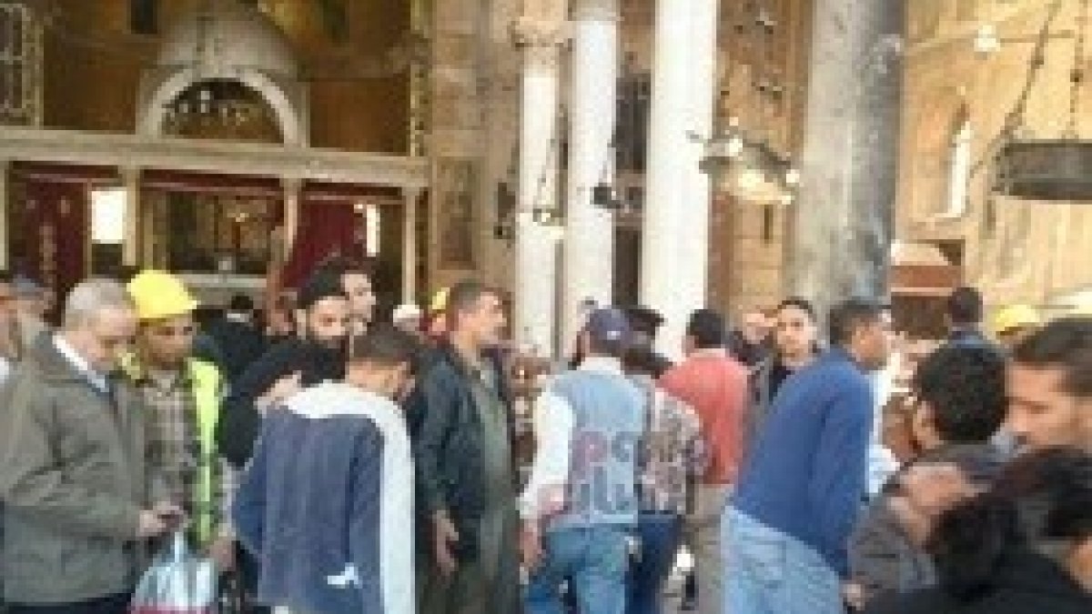 El atentado se ha producido en el acceso a la catedral copta