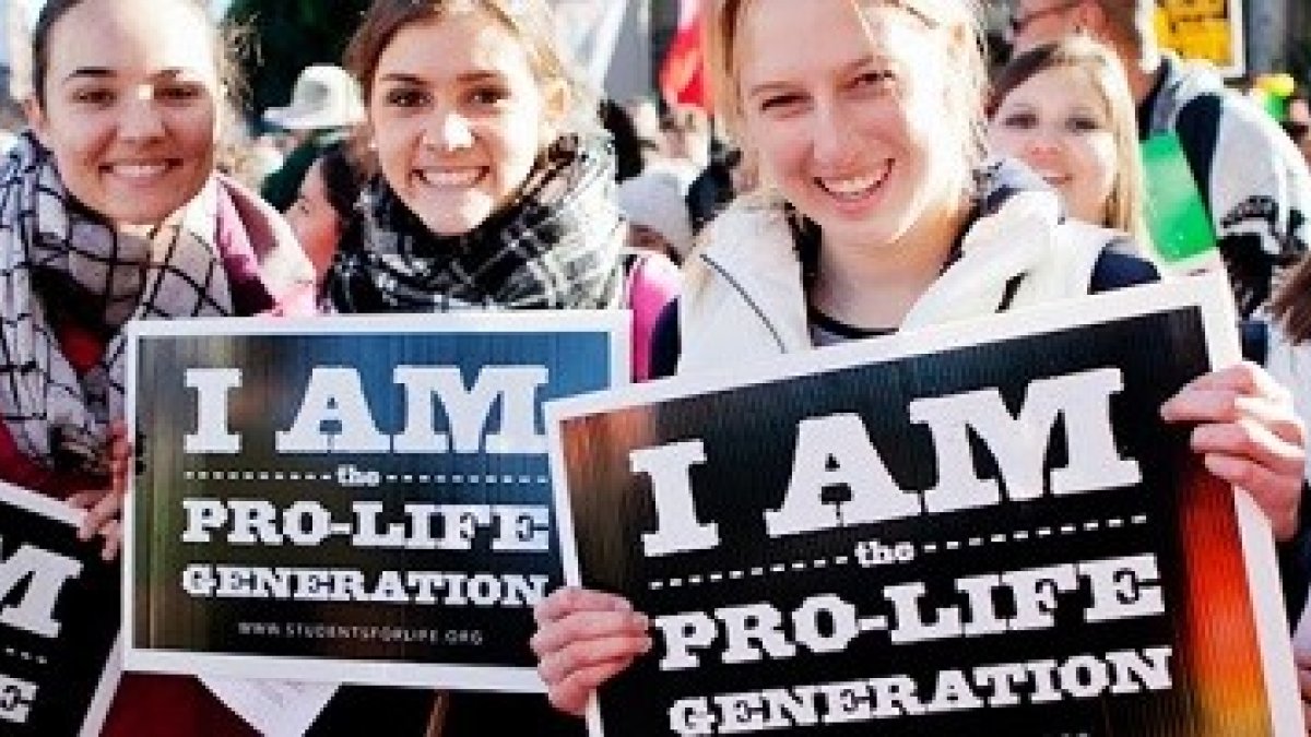 Una generación provida empuja con fuerza en Estados Unidos