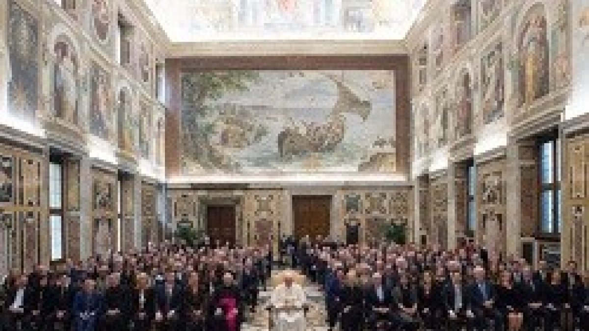 El Papa recibió a los representantes de Global Foundation en el Vaticano