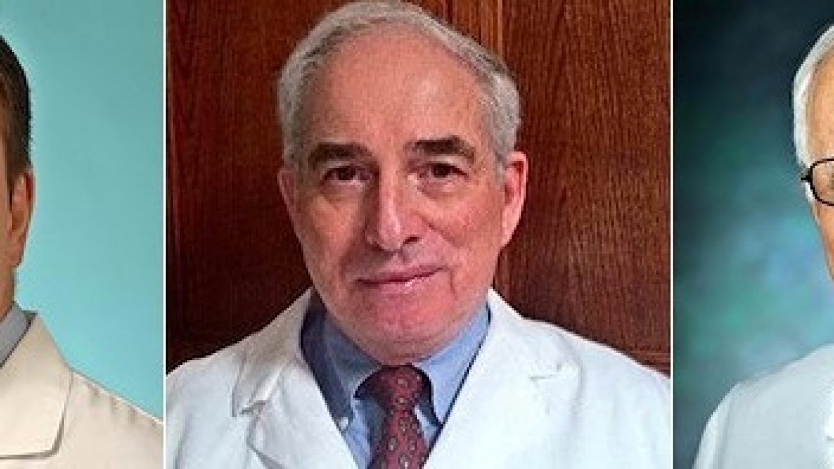 De izquierda a derecha, Paul Hruz, Lawrence Mayer y Paul McHugh: alertan contra los riesgos de la supresión hormonal en niños de corta edad.