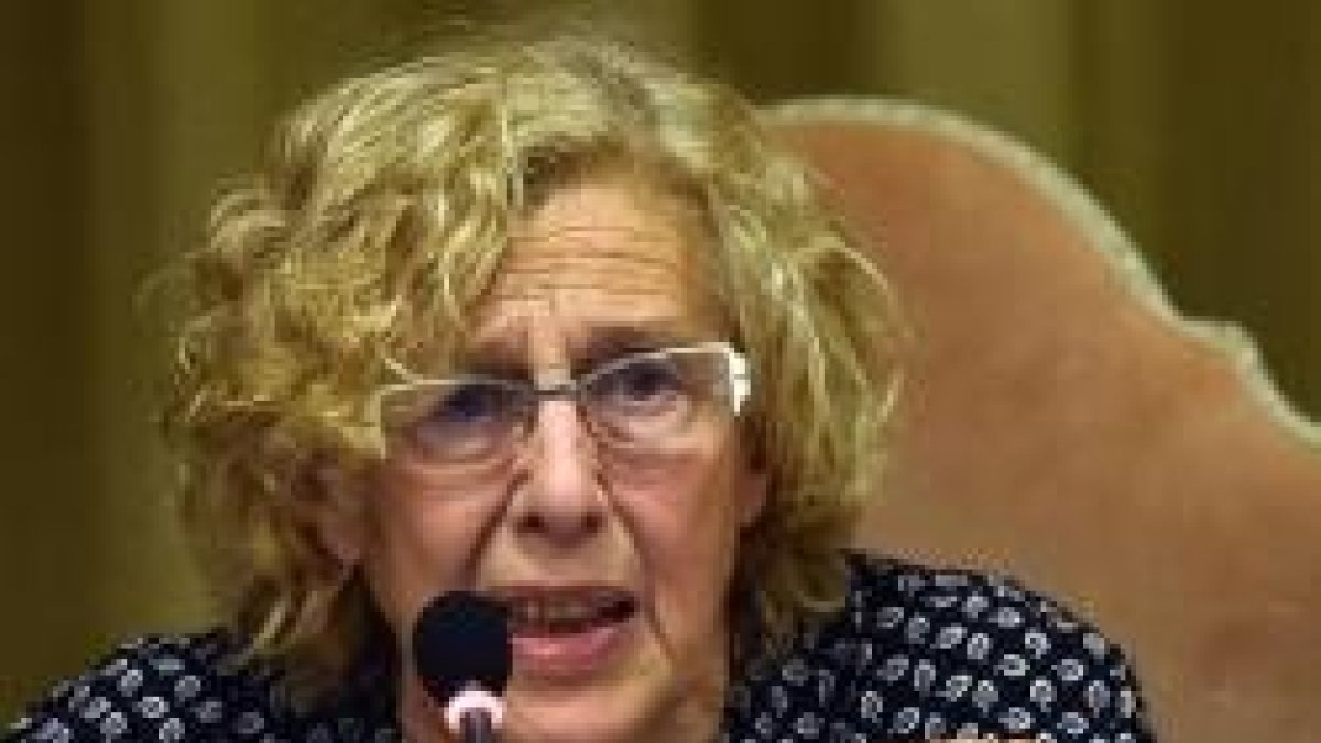 Manuela Carmena es la alcaldesa de la capital de España, de la formación populista Ahora Madrid