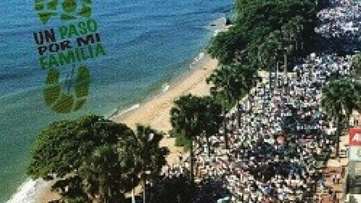 Miles de personas participaron en la marcha profamilia