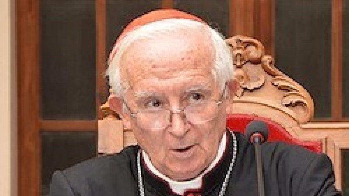 El cardenal Cañizares pide que acabe ya este horror