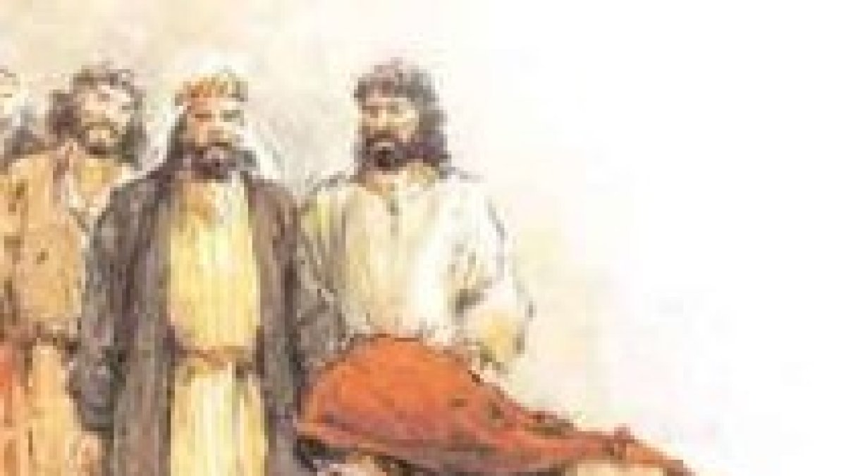 Se acercó una viuda ...