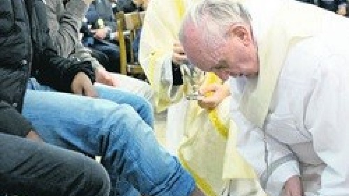 Por tercera vez, el Papa Francisco acudirá a una prisión para lavar los pies a los presos