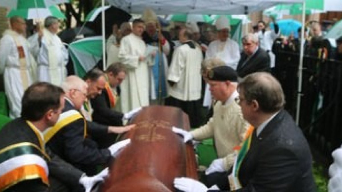 Entierro de John Curry