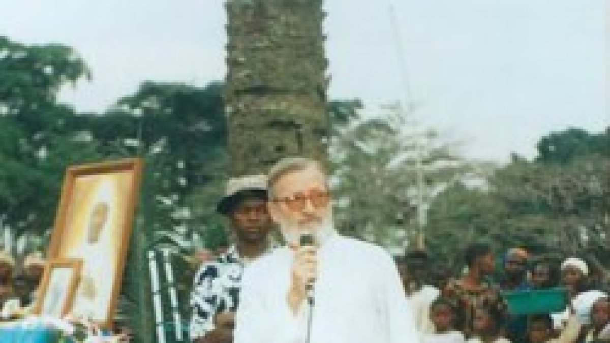 El Padre José Rubio Aguerri ha misionado en el Congo durante 38 años
