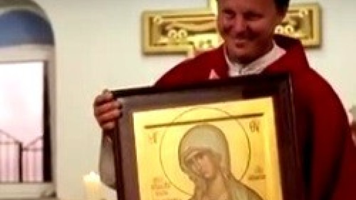 El icono de estilo bizantino de la Virgen de Fátima ha peregrinado por Rusia y Asia Central estos años