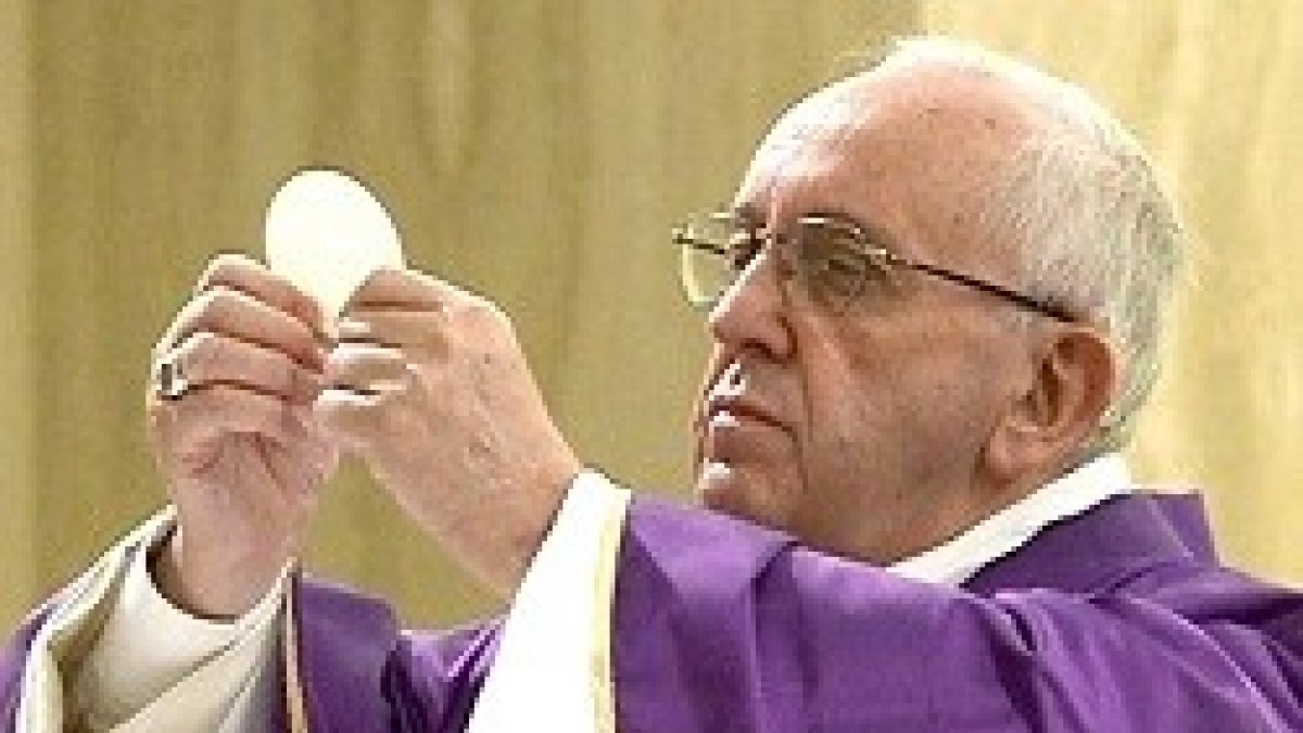 El Papa ha querido hacer reflexionar a los católicos con su homilía