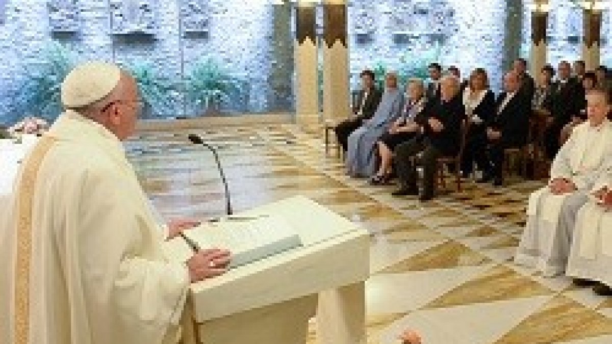 El Papa centró su homilía este martes en el