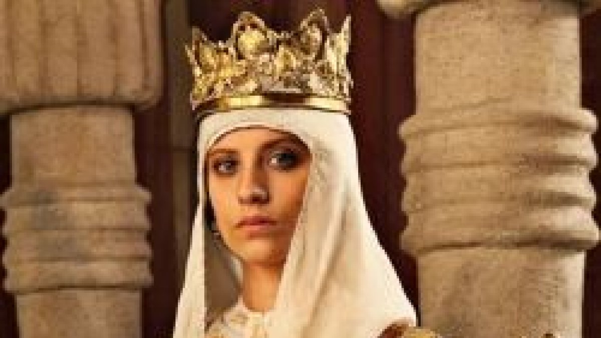 La Reina Isabel según la teleserie de RTVE... que recoge -en parte- la escena de los indios esclavos
